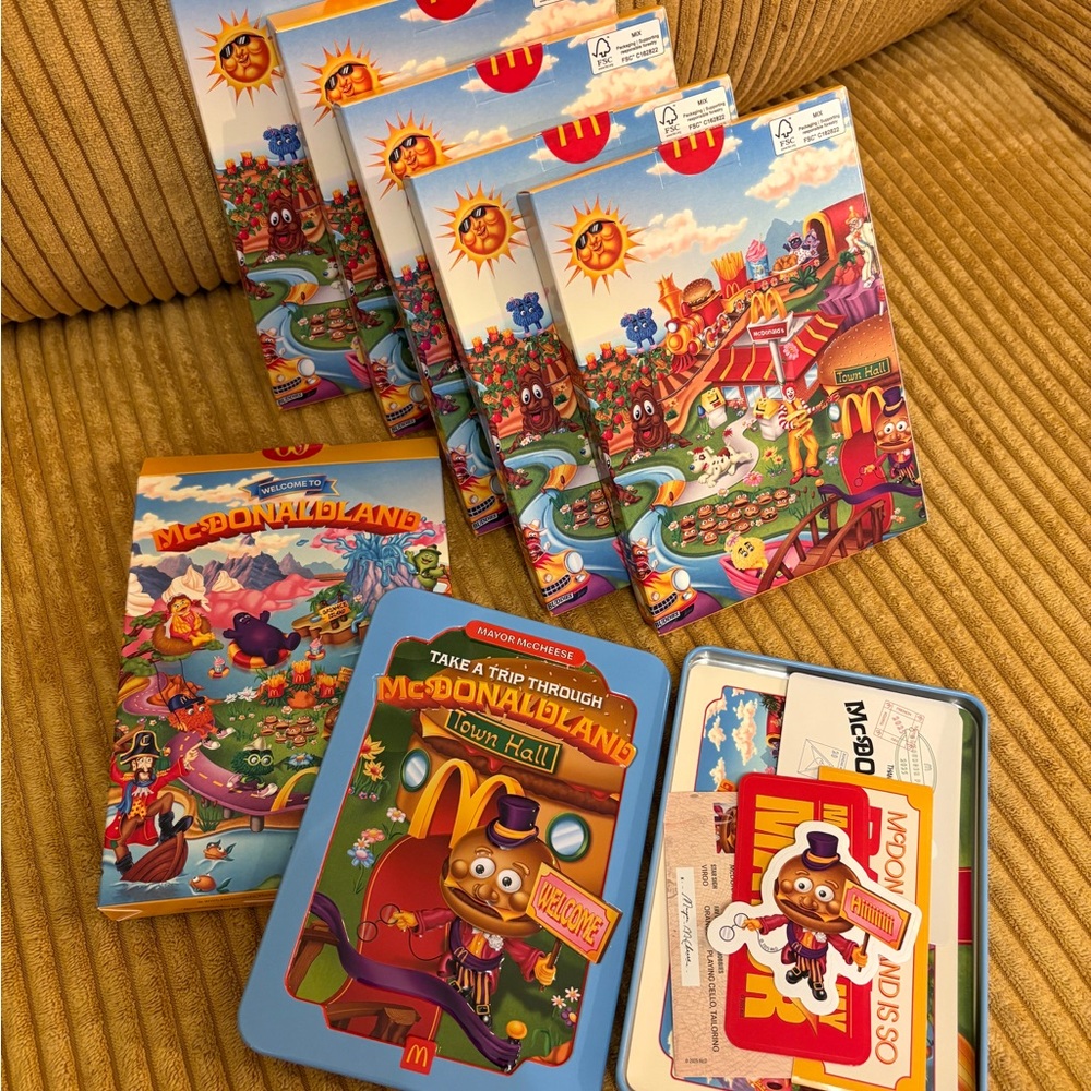 McDonald’s Mcdonaldland souvenir tin collection/collectible kits (Full Set)